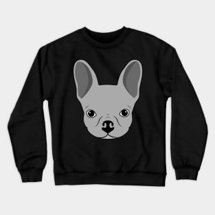 Dog with big eyes Crewneck Sweatshirt